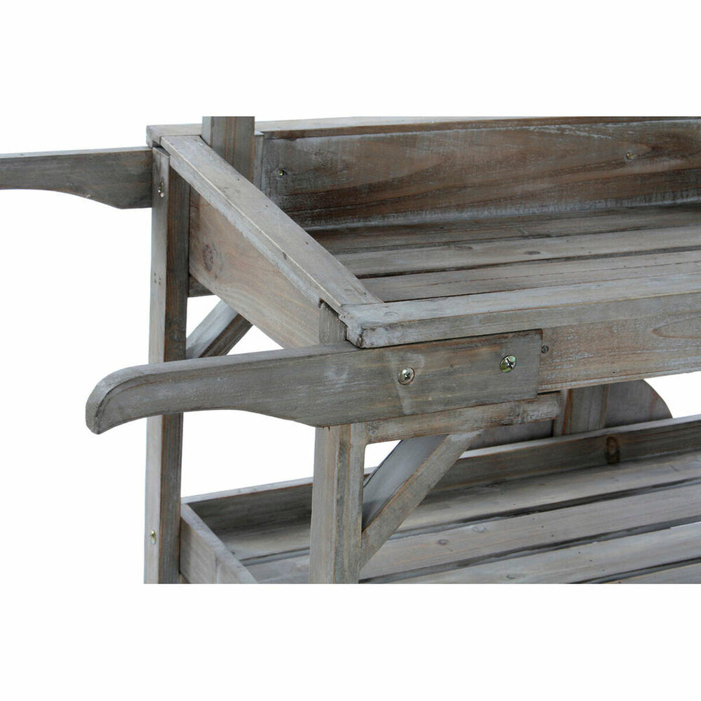 Zahradní vozík DKD Home Decor 87 x 14 x 109 cm 87 x 41 x 109 cm Světle hnědá – obrázek 5