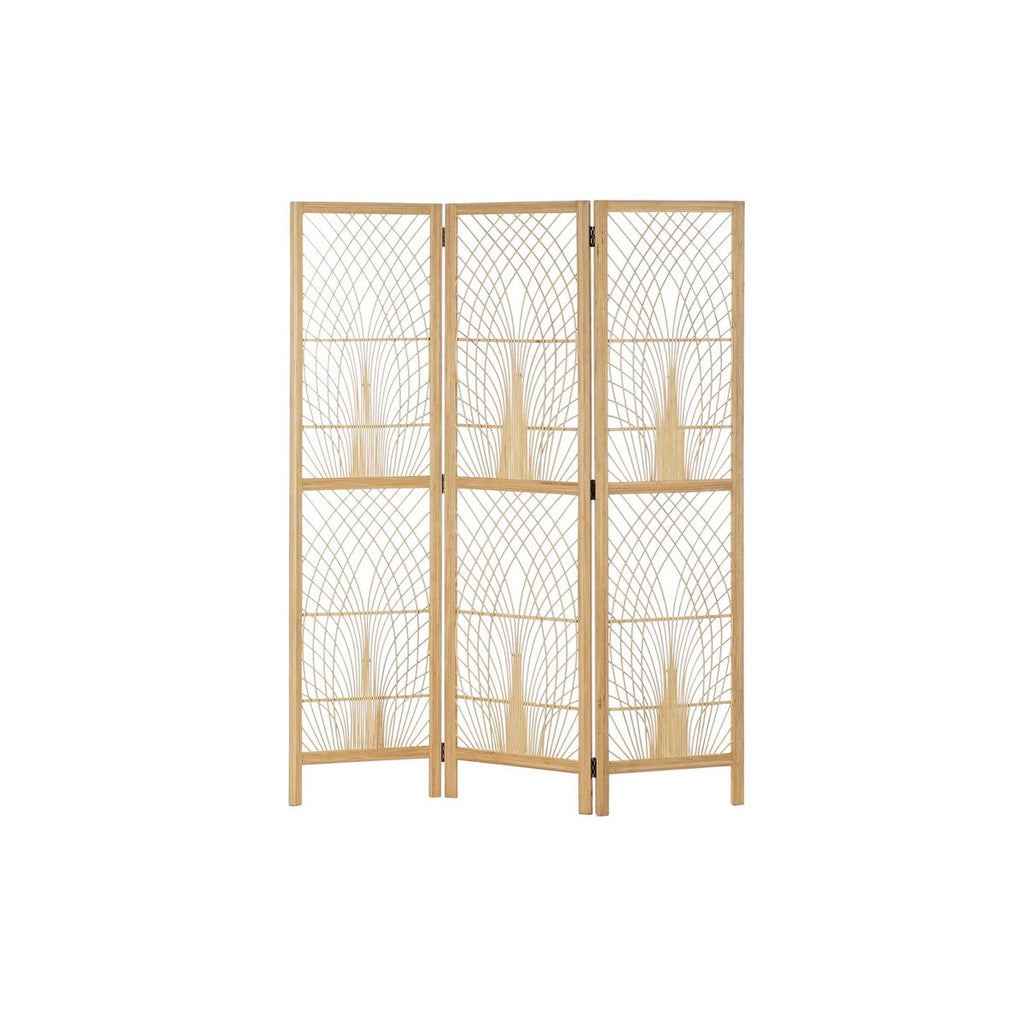 Španělská zástěna DKD Home Decor 136 x 2,5 x 180 cm kov bambus 30 x 40 cm
