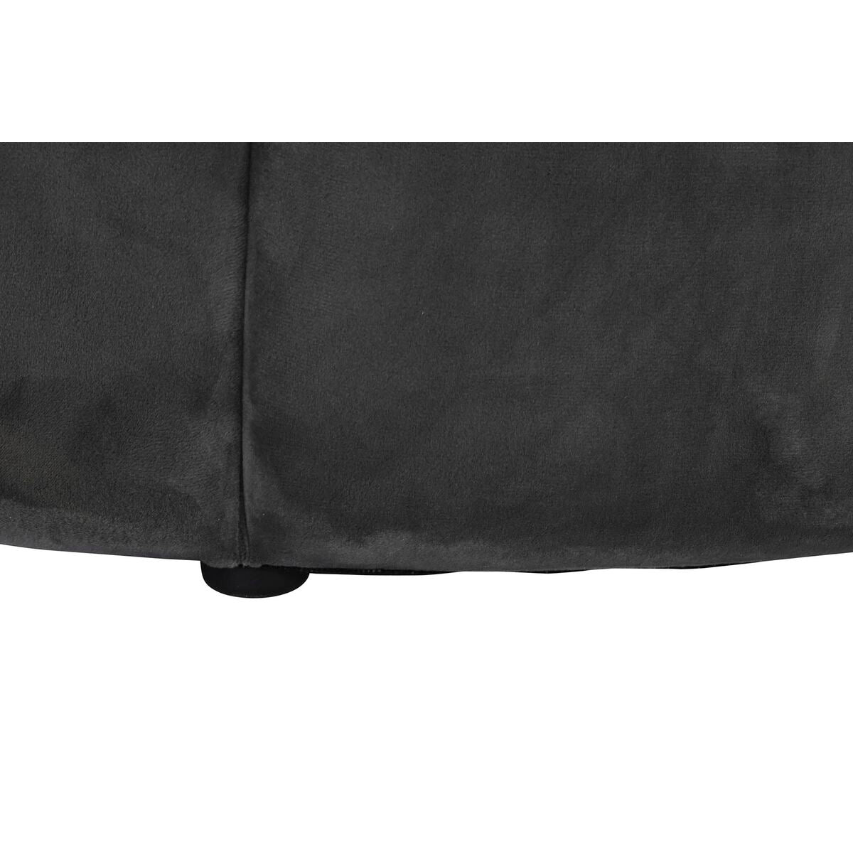 Podnožka DKD Home Decor šedá 30 % polyester (85 x 85 x 48 cm) – obrázek 4