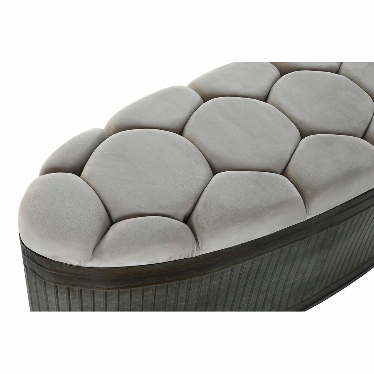 Barová stolička DKD Home Decor Béžová Kov polyester Tmavě hnědá (121 x 44 x 47,5 cm) – obrázek 4