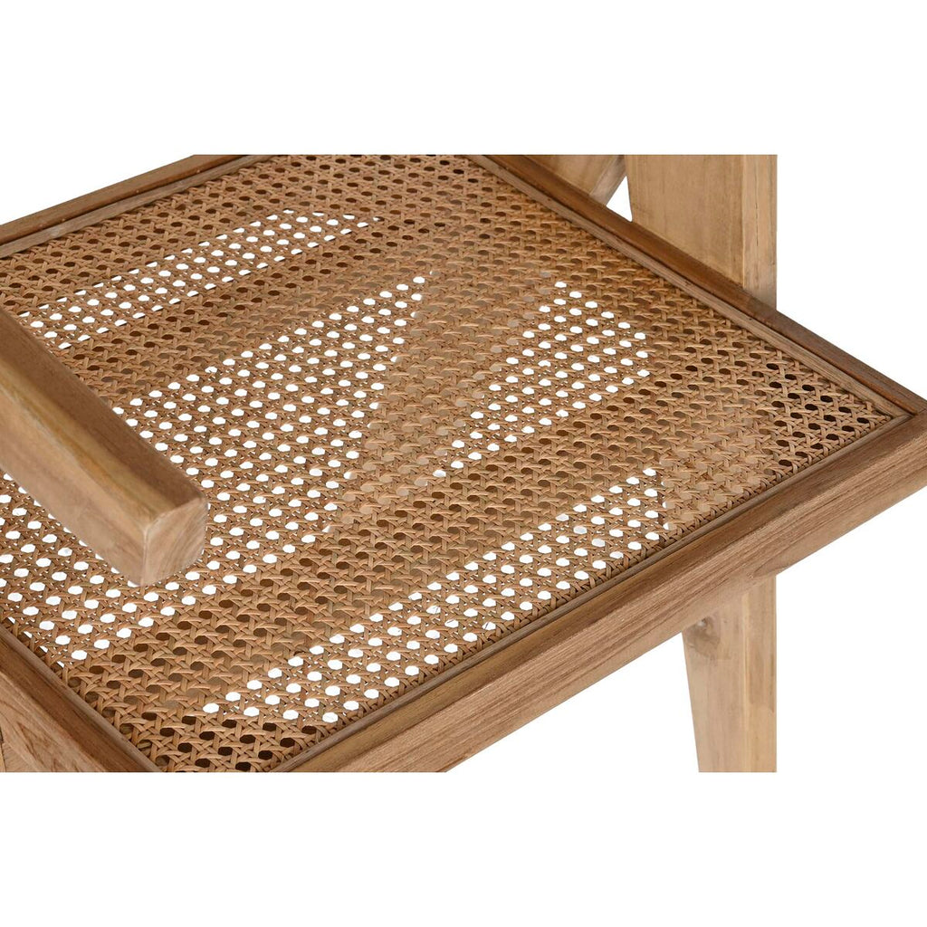 Jídelní židle DKD Home Decor přírodní teak ratan (58 x 56 x 82 cm) – obrázek 5
