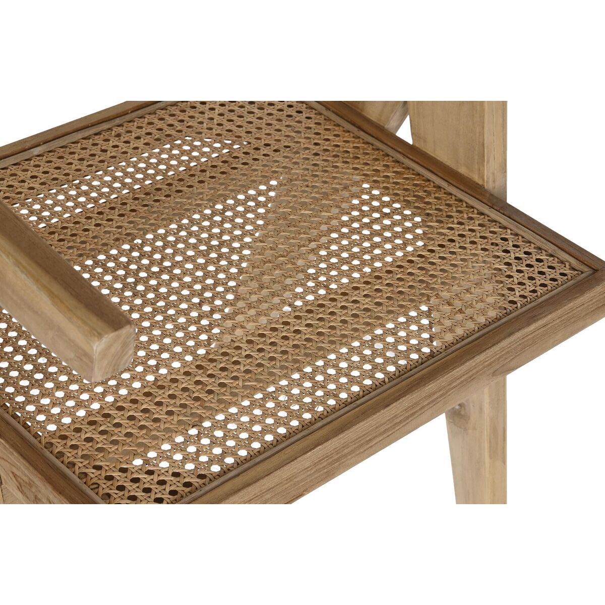Jídelní židle DKD Home Decor přírodní teak ratan (58 x 56 x 82 cm) – obrázek 5