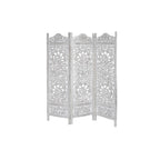 Španělská zástěna DKD Home Decor bílá mangové dřevo MDF 150 x 2 x 180 cm 186x54x10.5 cm bílá