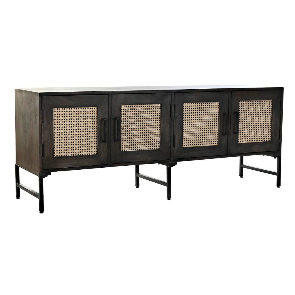 Příborník DKD Home Decor Hnědý Ratan Mangové dřevo 155 x 40 x 61,5 cm