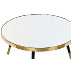 Stolní dekorace DKD Home Decor Glamour Zlato Stříbrná barva Ocel Zrcadlo 82,5 x 82,5 x 40 cm – obrázek 2