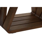 Stolní dekorace DKD Home Decor Křišťál Hnědá Průhledná Ořechové dřevo Hliník Světle hnědá 130 x 70 x 42 cm – obrázek 3