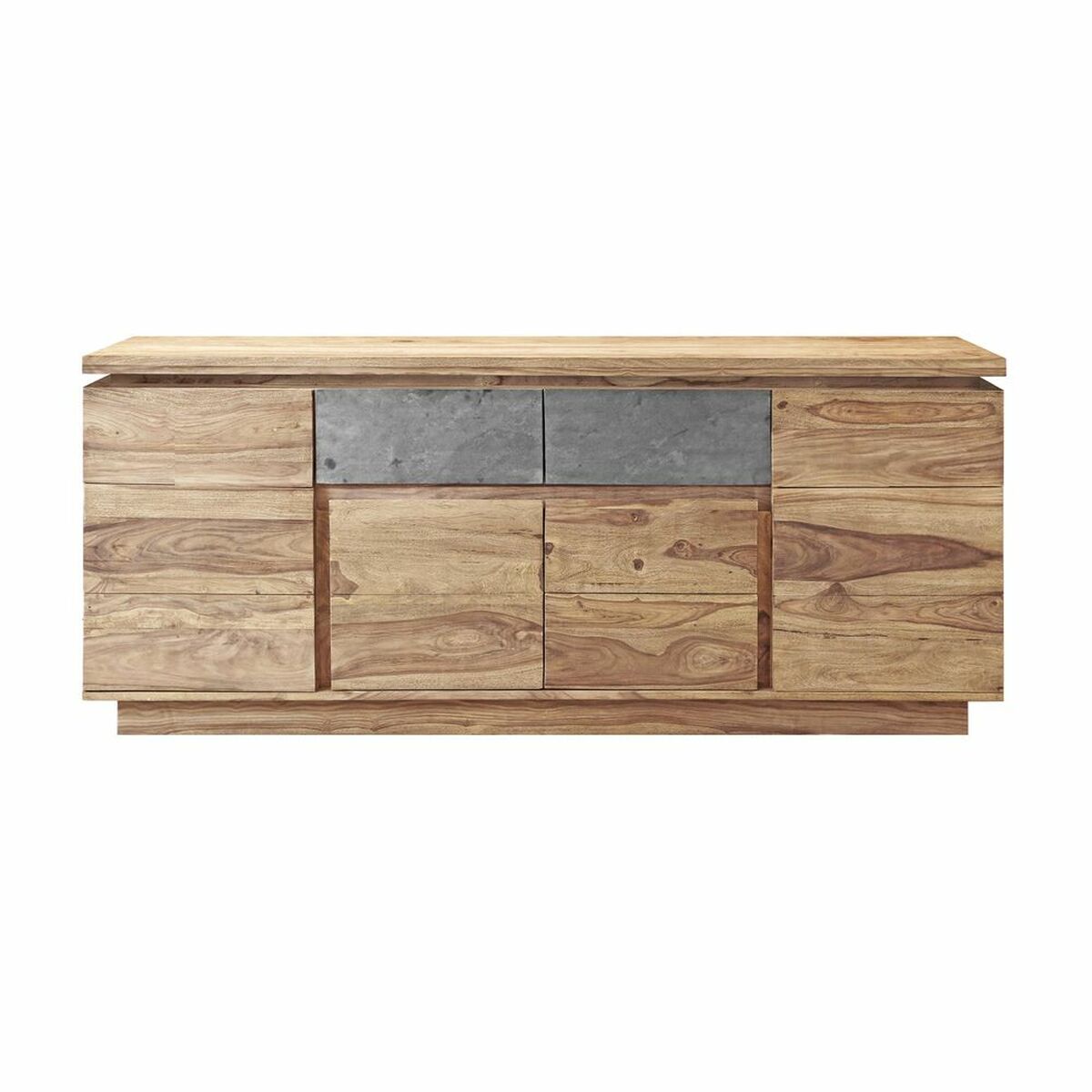 Příborník DKD Home Decor Šedý přírodní Dřevo 175 x 45 x 72 cm – obrázek 2