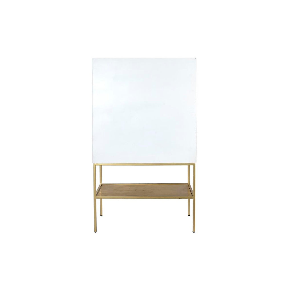 Příborník DKD Home Decor bílý zlatý kov mangovníkové dřevo 91 x 44 x 152 cm – obrázek 2