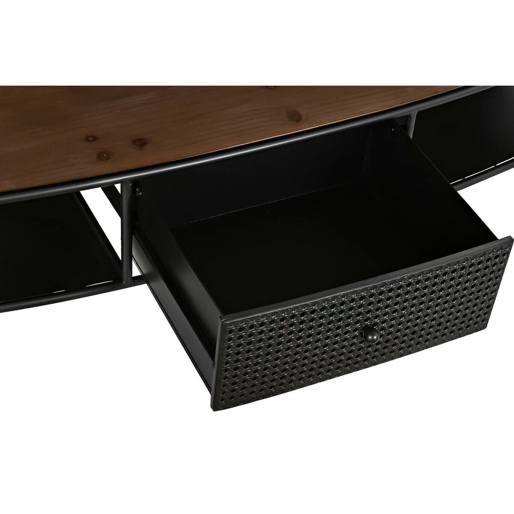 TV stolek DKD Home Decor Jedle Kov (150 x 39 x 58 cm) – obrázek 3