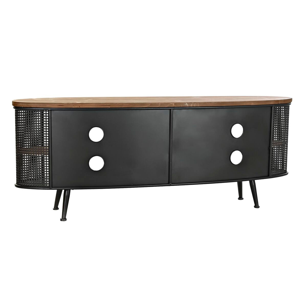 TV stolek DKD Home Decor Jedle Kov (150 x 39 x 58 cm) – obrázek 2