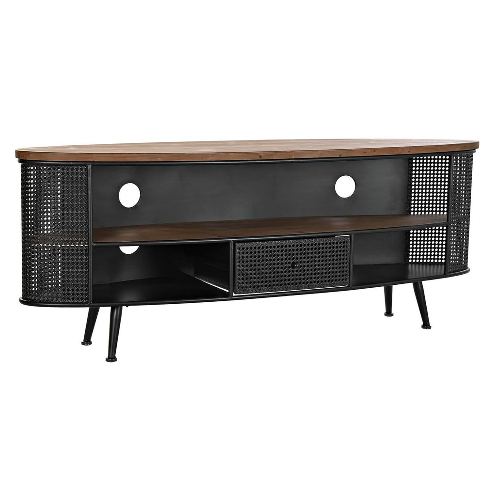 TV stolek DKD Home Decor Jedle Kov (150 x 39 x 58 cm)