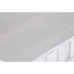 Jídelní stůl DKD Home Decor bílý kov mangové dřevo 180 x 90 x 76 cm – obrázek 3
