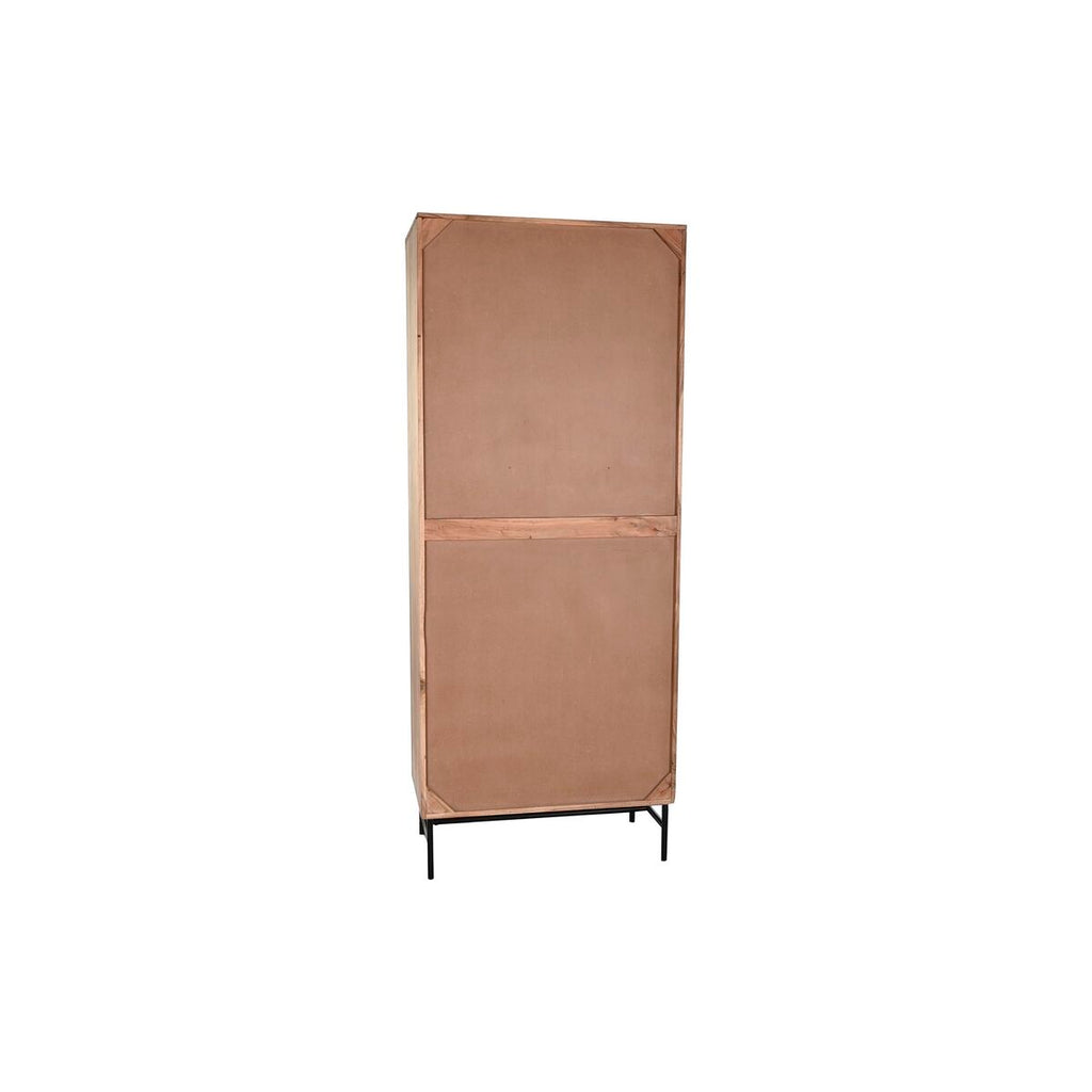 Výstavní stojan DKD Home Decor 80 x 40 x 197 cm křišťál hliník akáciové dřevo – obrázek 2