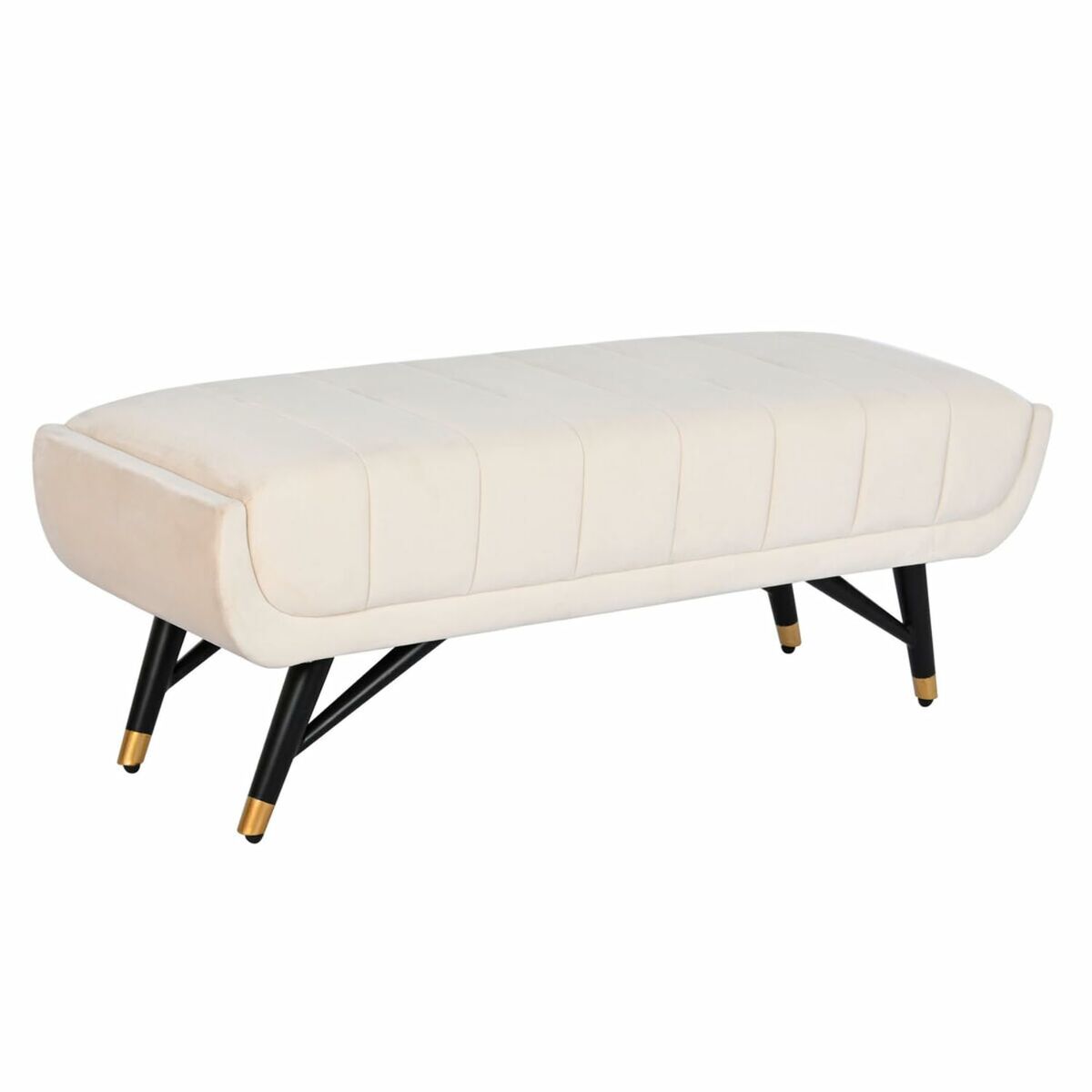 Stolička DKD Home Decor krémová