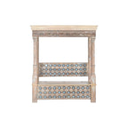 Lavice Home ESPRIT přírodní mangové dřevo Indianer 190 X 54 X 215 CM – obrázek 5