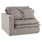 Pohovkový modul Home ESPRIT světle hnědý 120 × 120 × 95 CM