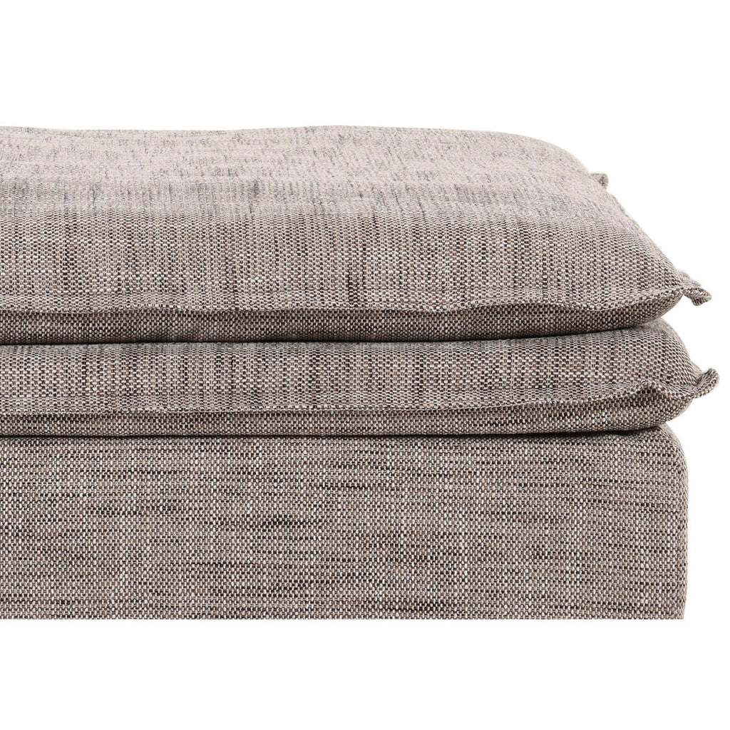Sedací modul Home ESPRIT světle hnědý 110 x 110 x 48 cm – obrázek 2