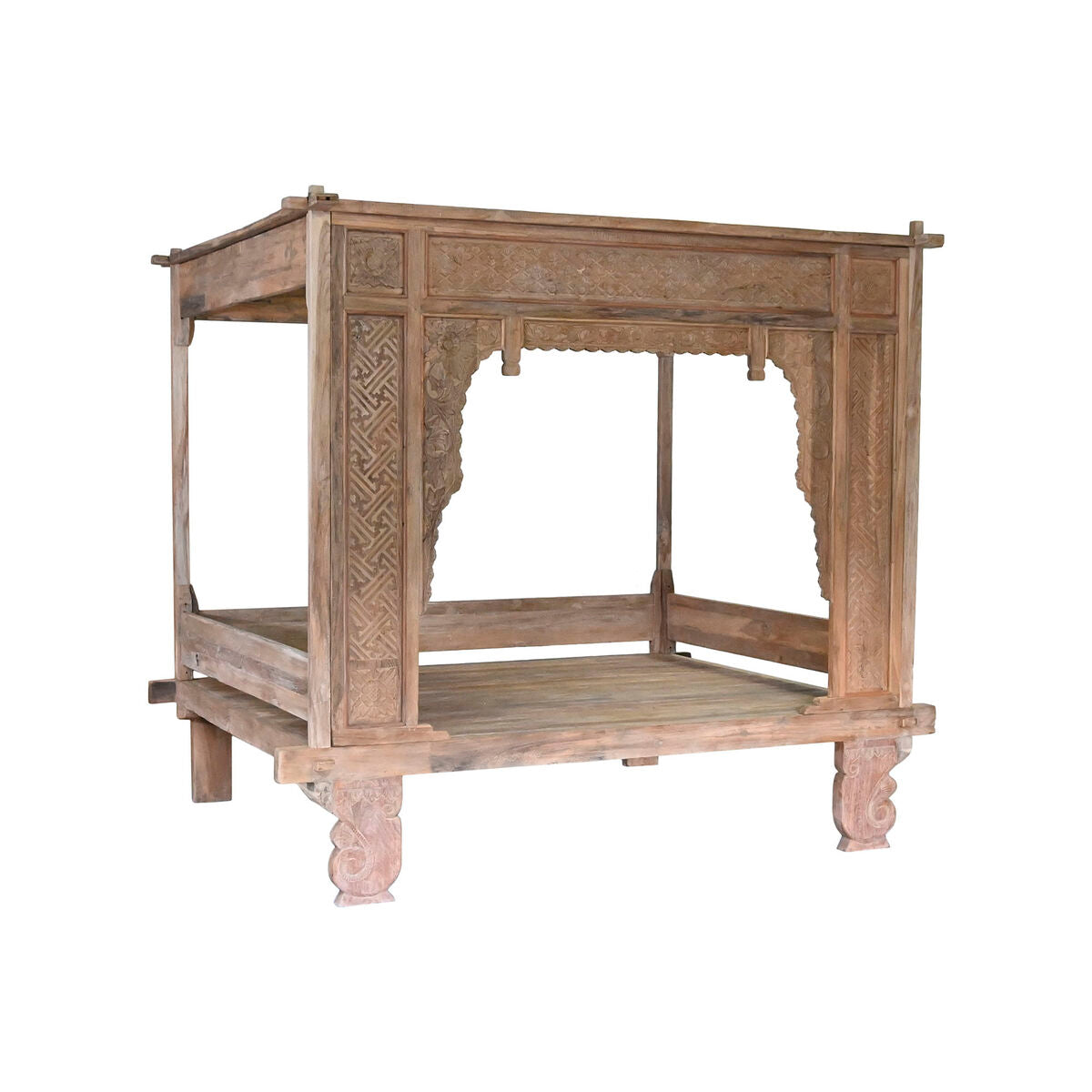 Postel Home ESPRIT přírodní 225 x 160 x 206 cm 39x50.9x56.4 cm