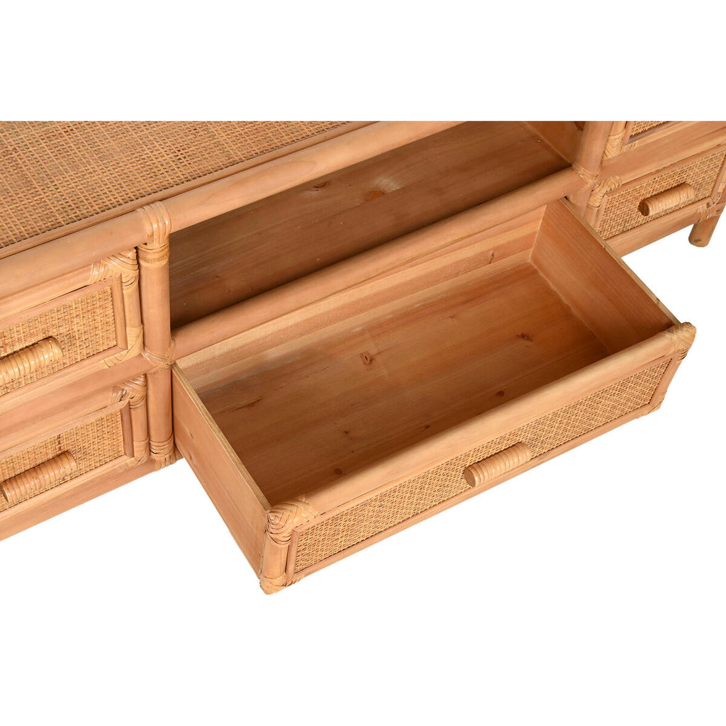 TV skříňka Home ESPRIT světle hnědá 120 x 30 x 45 cm – obrázek 4
