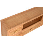 TV skříňka Home ESPRIT světle hnědá 120 x 30 x 45 cm – obrázek 5