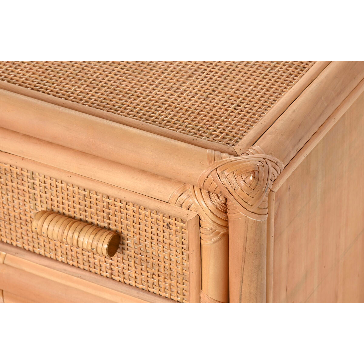 TV skříňka Home ESPRIT světle hnědá 120 x 30 x 45 cm – obrázek 6