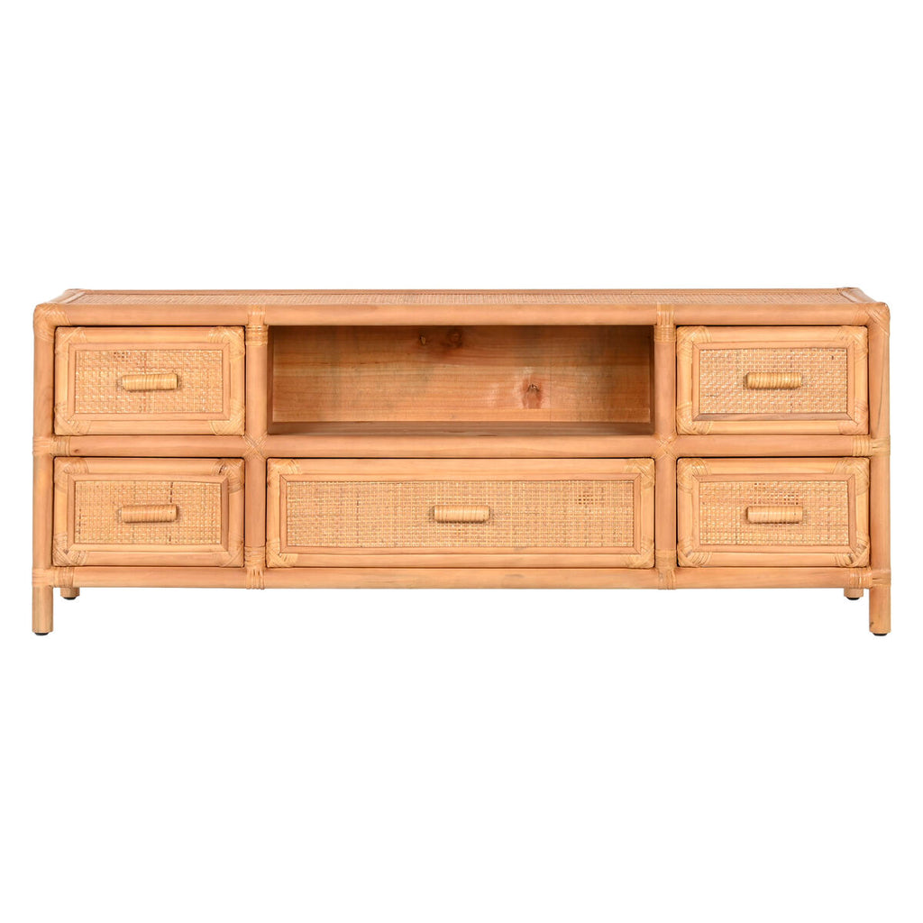 TV skříňka Home ESPRIT světle hnědá 120 x 30 x 45 cm – obrázek 7