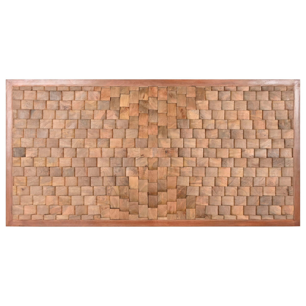 Čelo postele Home ESPRIT přírodní 180 X 5 X 90 CM