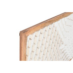 Čelo postele Home ESPRIT bílé přírodní 160 x 4 x 80 cm – obrázek 2