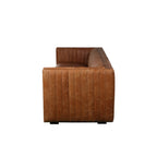 Pohovka Home ESPRIT hnědá Urban 246,5 X 92 X 73 CM – obrázek 4