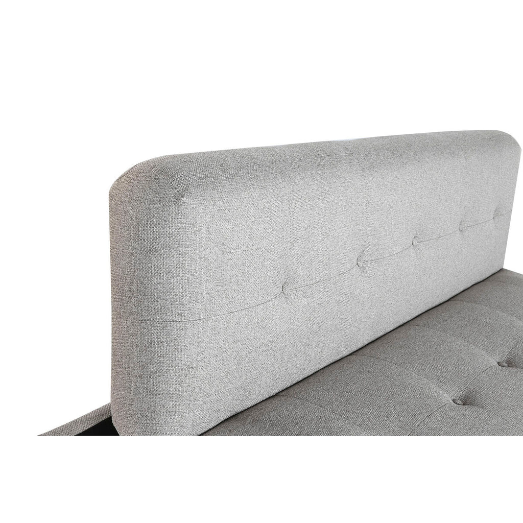 Rozkládací pohovka Home ESPRIT šedá krémová Scandi 172 x 80 x 76 cm – obrázek 4
