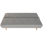 Rozkládací pohovka Home ESPRIT šedá krémová Scandi 172 x 80 x 76 cm – obrázek 7