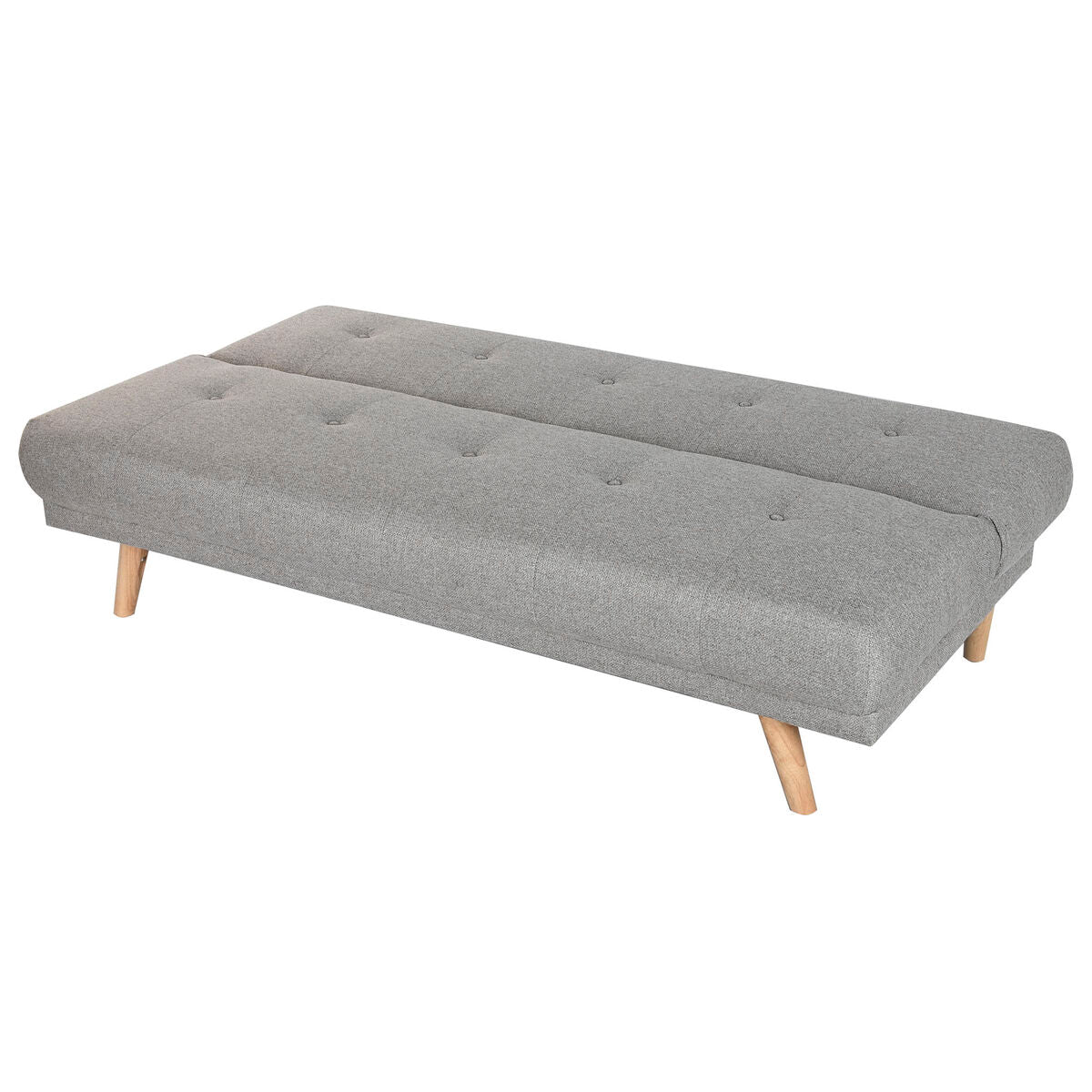 Rozkládací pohovka Home ESPRIT šedá krémová Scandi 172 x 80 x 76 cm – obrázek 8