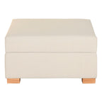 Podnožka Home ESPRIT béžová Urban 70 X 50 X 40 CM – obrázek 6