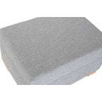 Podnožka Home ESPRIT světle šedá Urban 70 X 50 X 40 CM – obrázek 4