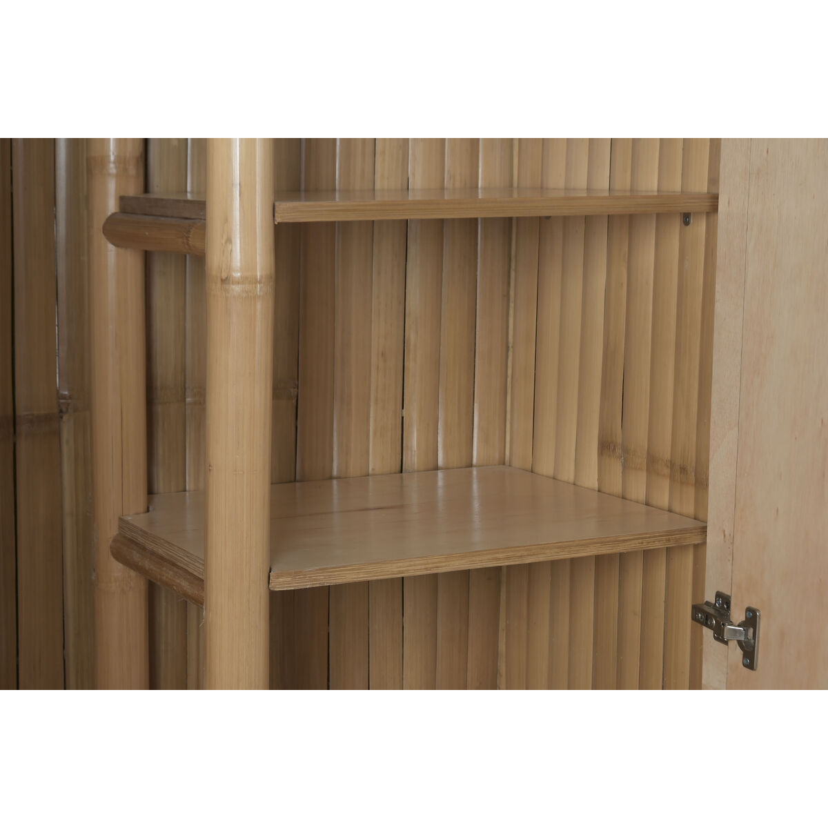 Šatní skříň Home ESPRIT bambus ratan 120 X 60 X 170 CM – obrázek 2