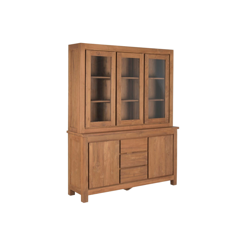 Stojan Home ESPRIT Crystal Teak 160 x 45 x 210 CM