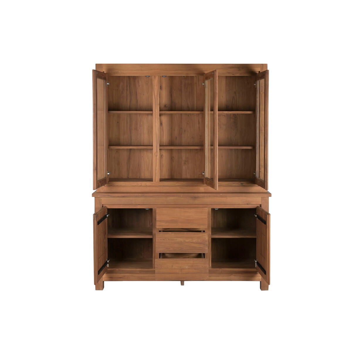 Stojan Home ESPRIT Crystal Teak 160 x 45 x 210 CM – obrázek 8