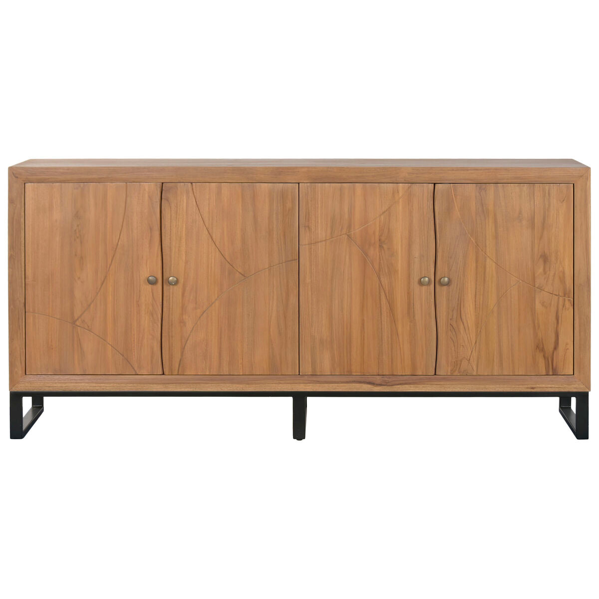 Příborník Home ESPRIT Teak dřevo MDF 180 x 40 x 85 cm – obrázek 8