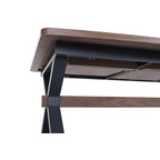 Jídelní stůl Home ESPRIT hnědo-černý, kov, dřevo MDF 200 X 97 X 75 CM – obrázek 6