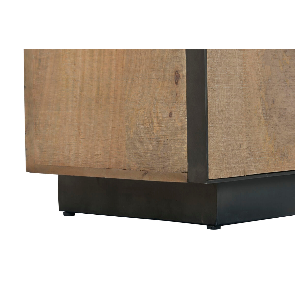Stojan Home ESPRIT, křišťál, mangové dřevo, 89 x 44 x 140 cm – obrázek 2