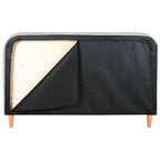 Postel Home ESPRIT světle šedá 170 X 219 X 104 CM 170x219x104 cm světle šedá – obrázek 4