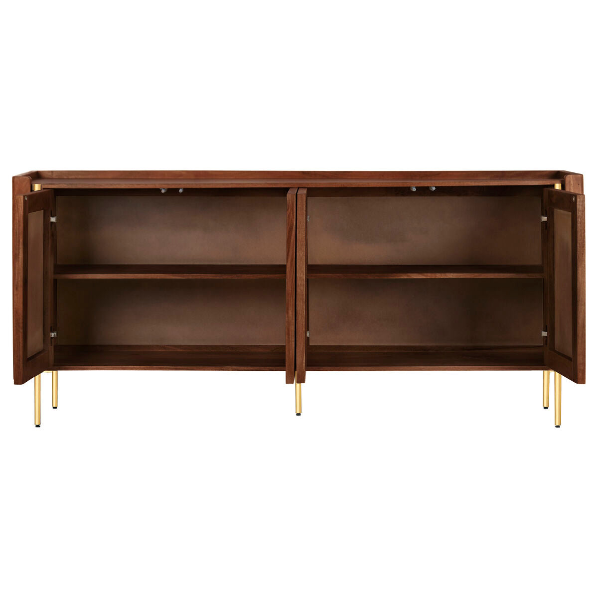 Příborník Home ESPRIT, vláknitá mangová dýha, 180 x 40 x 80 cm – obrázek 7