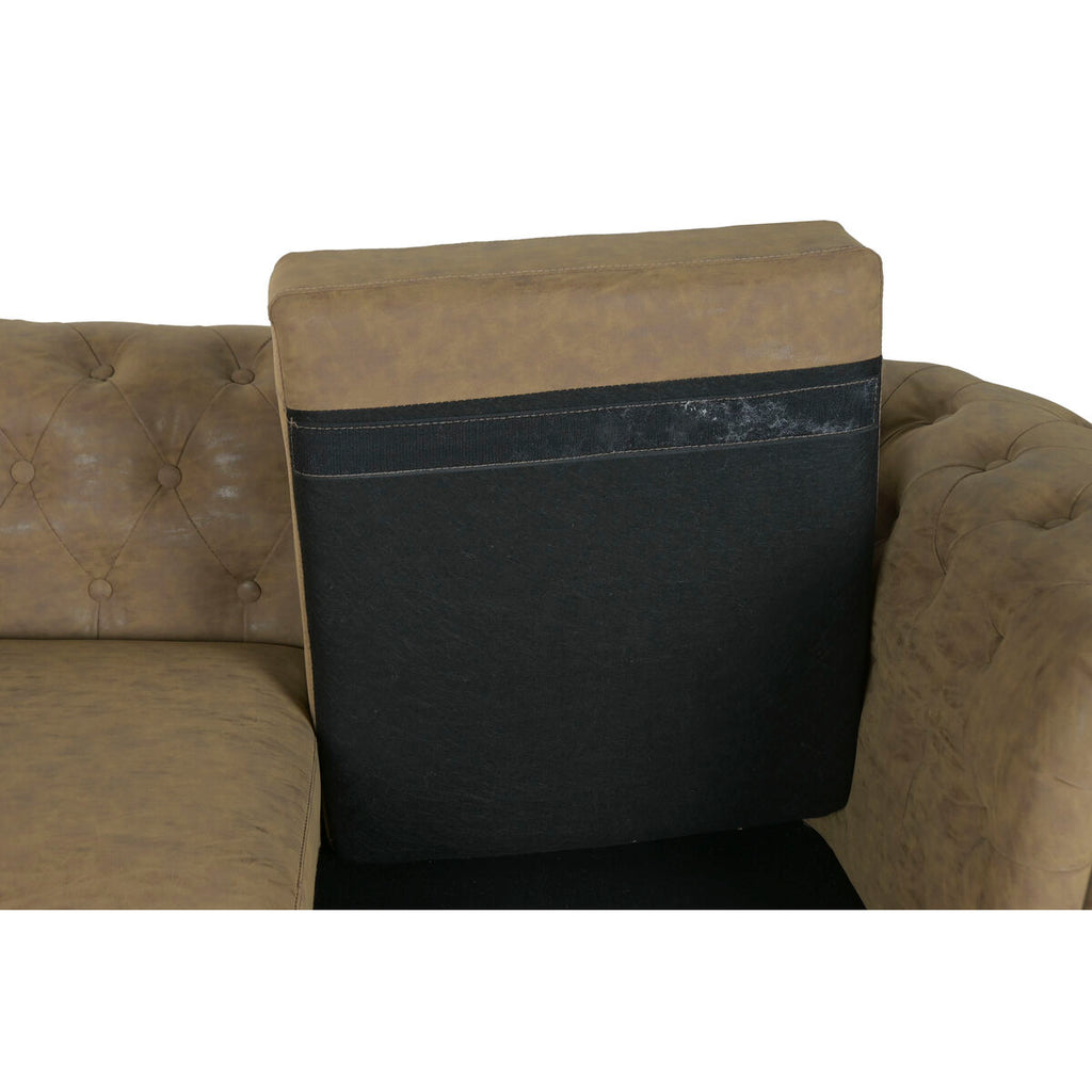 Pohovka Home ESPRIT hnědé Vintage 160 x 82 x 76 cm – obrázek 2