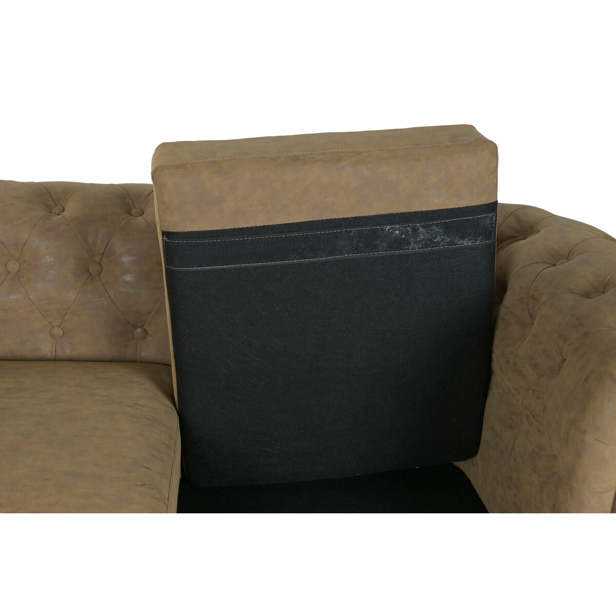 Pohovka Home ESPRIT hnědé Vintage 160 x 82 x 76 cm – obrázek 2