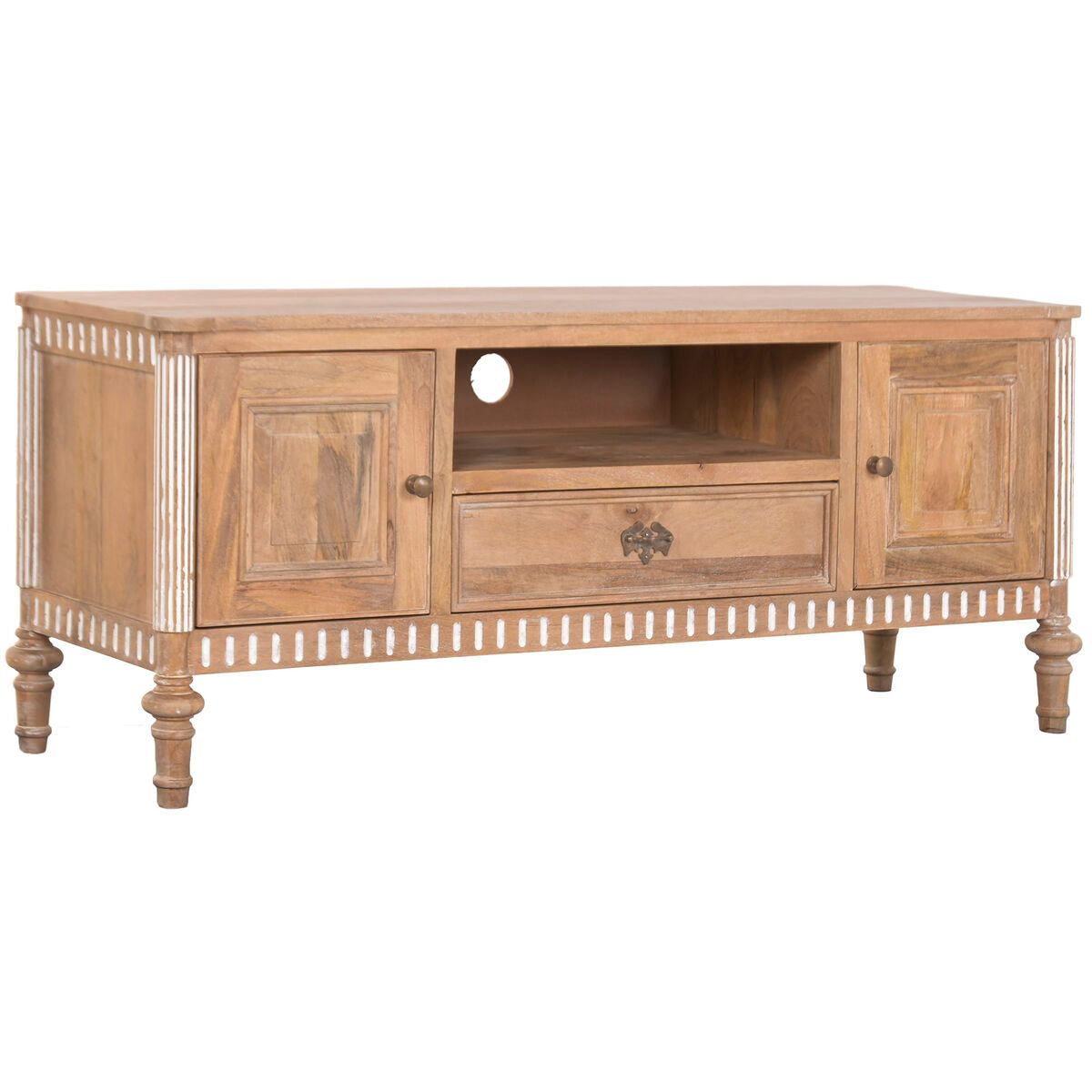TV stolek Home ESPRIT hnědý 133 × 42 × 55 cm