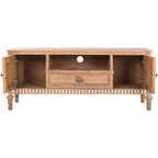 TV stolek Home ESPRIT hnědý 133 × 42 × 55 cm – obrázek 3