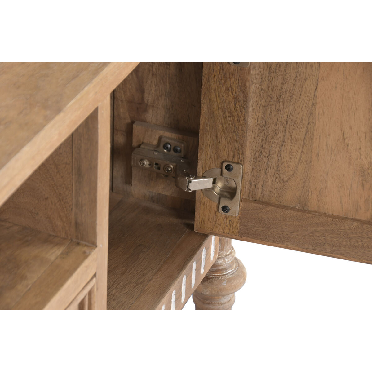 TV stolek Home ESPRIT hnědý 133 × 42 × 55 cm – obrázek 6
