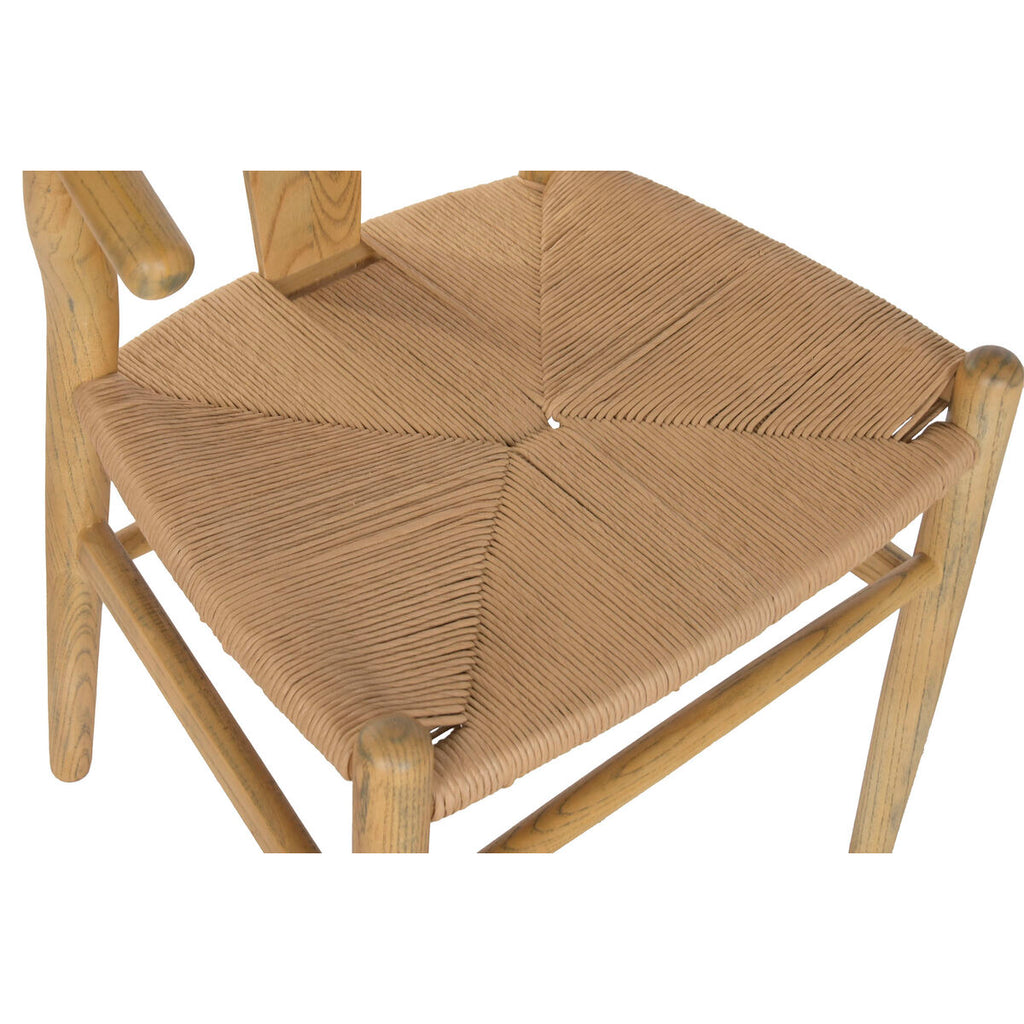 Jídelní židle Home ESPRIT přírodní ratan jilmové dřevo 55 x 46 x 80 cm 55x46x80 cm – obrázek 2