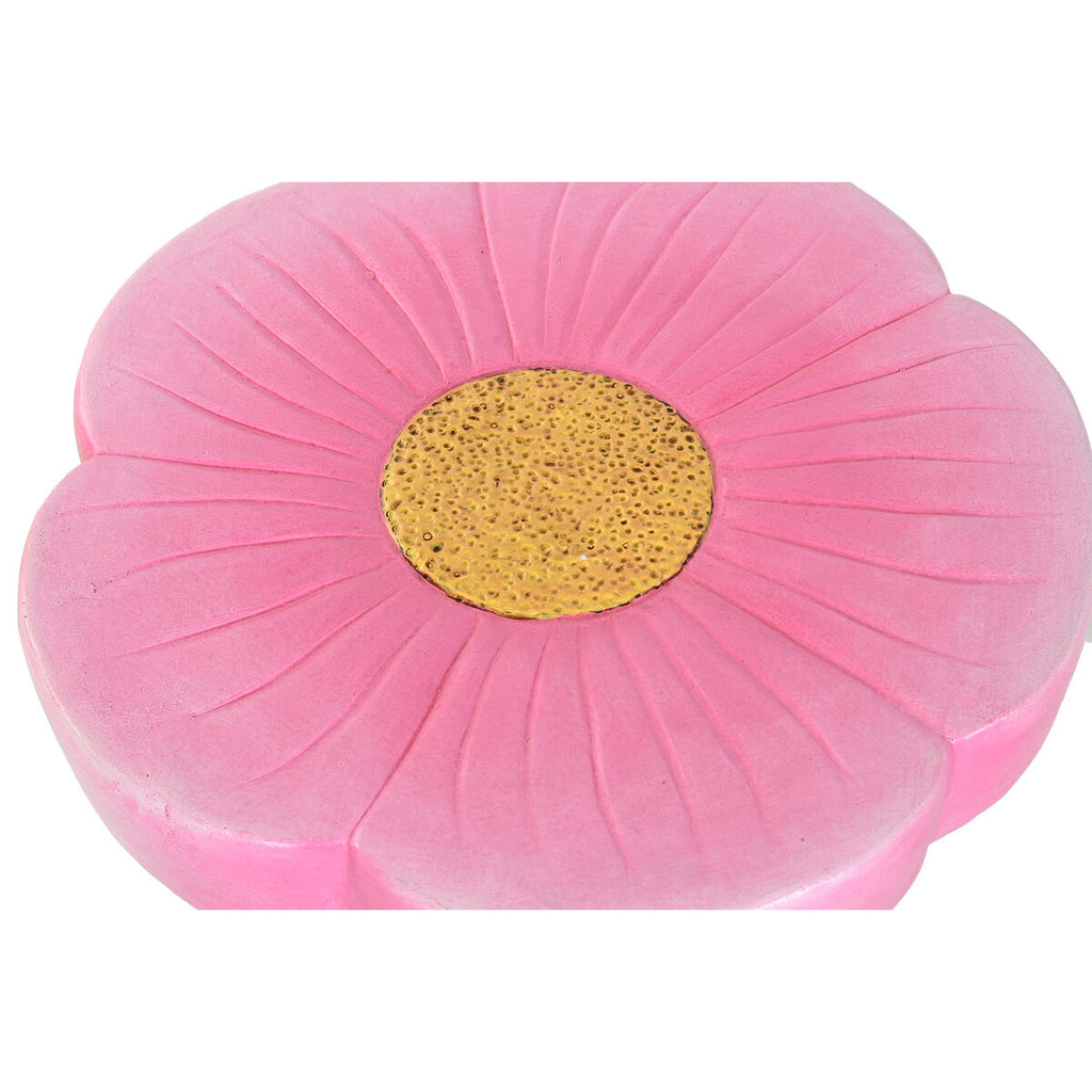Odkládací stolek Home ESPRIT zelená růžová 32,5 x 32,5 x 42,5 cm – obrázek 2