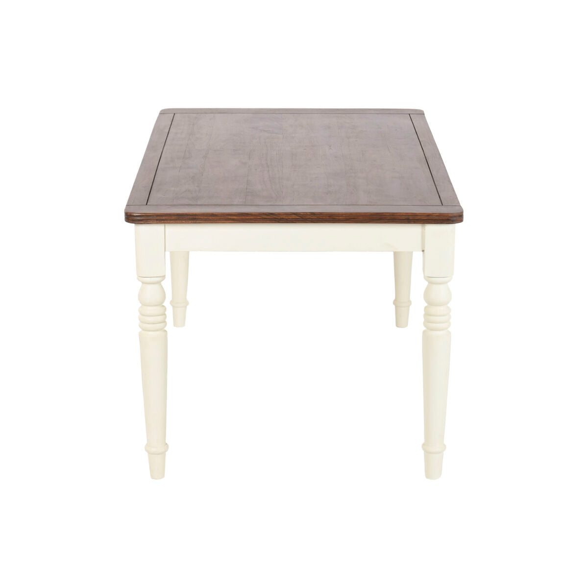 Jídelní stůl Home ESPRIT hnědý krémový mangové dřevo MDF 160 x 90 x 76 cm – obrázek 2